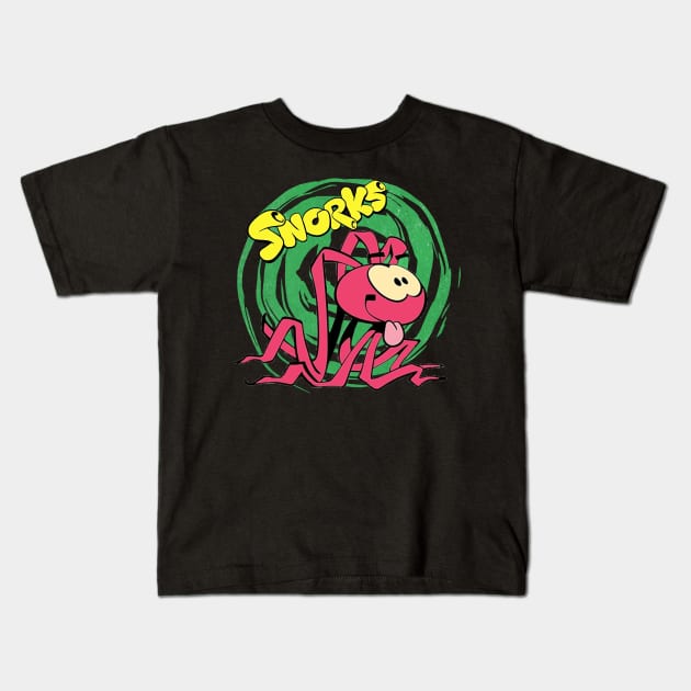 Snorkel Sensation Relive the Classic Snorks Films Colorful World and Delightful Characters on a Tee Kids T-Shirt by Frozen Jack monster